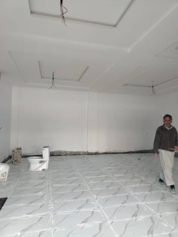 Brand New Tile Flooring Ground Level Hall in Ghauri Ghouri Town Islamabad 1