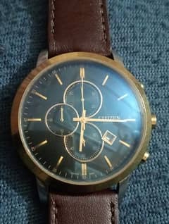 citizen Japan chronograph watch for men