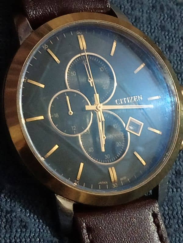 citizen Japan chronograph watch for men 4