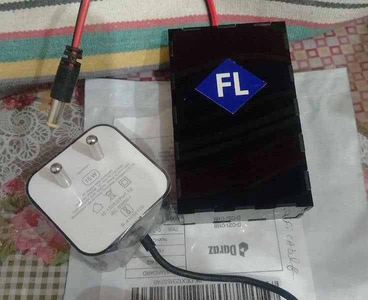 wifi Router 12v & 9v Power Bank + adpter 2