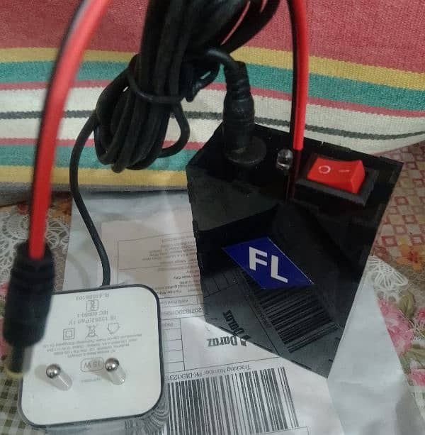 wifi Router 12v & 9v Power Bank + adpter 6