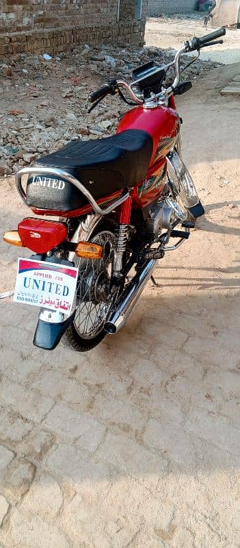 united bike letter katta hua new condition hi 4