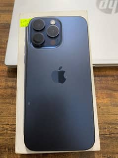 iphone 15 pro max jv blue 512 under warranty