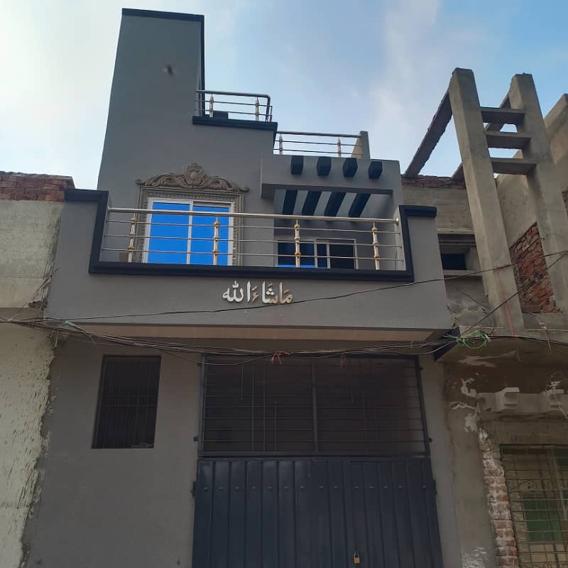 3 Marla Double Story Beautiful House Gas And Electricity Majood Ha 1