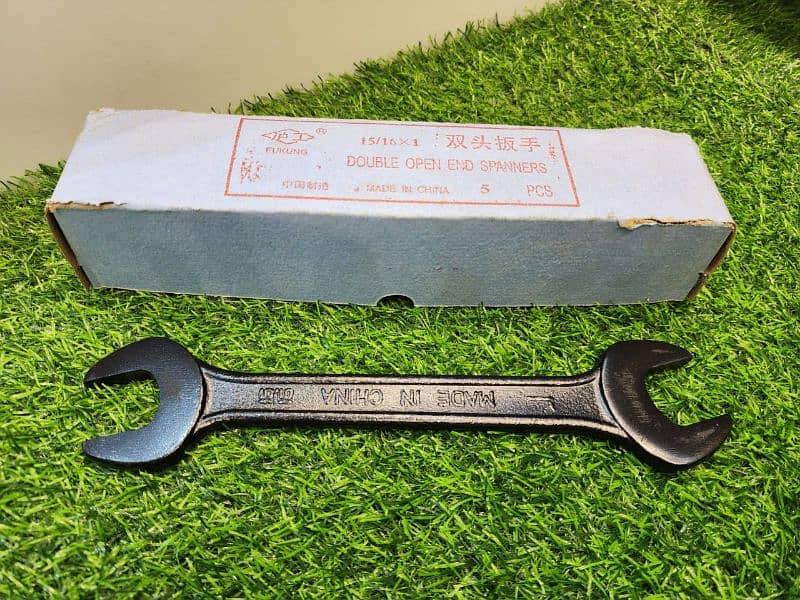 Double Open End Spanner Set Brand New 3