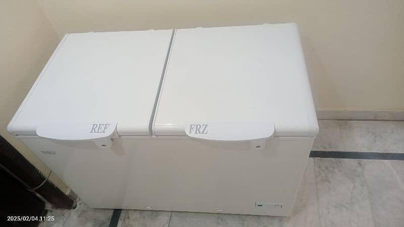 Haier Deep Freezer HDF-385-inv I Double Door Inverter Deep Freezer 4