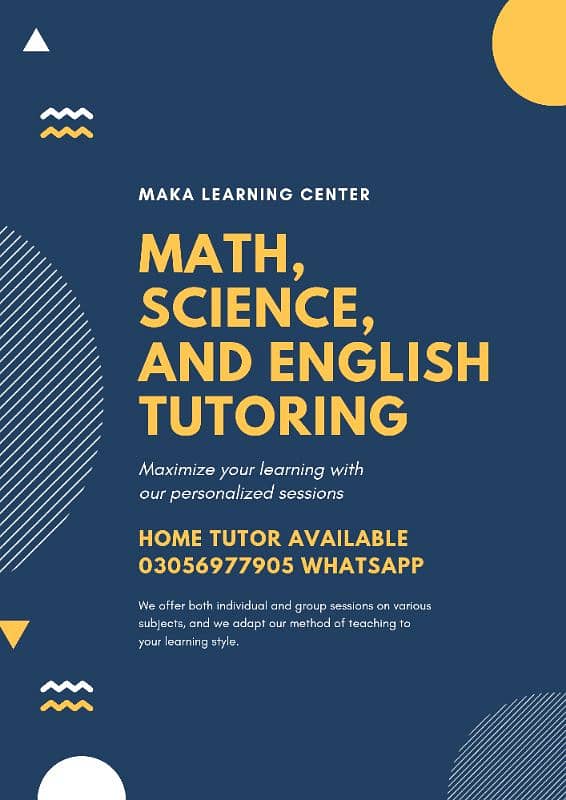 Home Tutor available| Male , Female both teacher Available 0