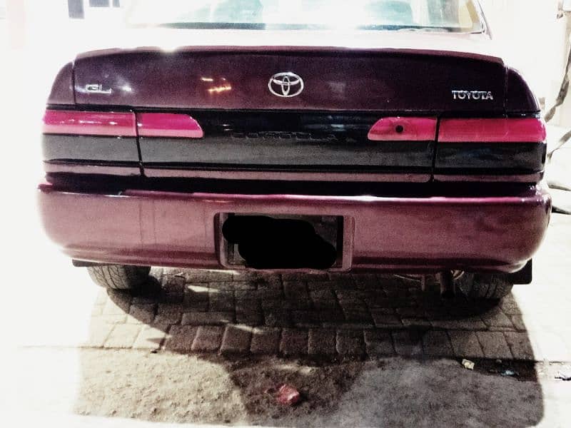 Toyota Corolla GL 2001 on original engine and mileage 0