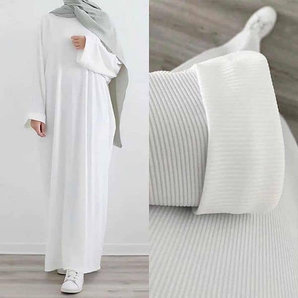 Plus Size Modest Islamic Clothing EID Ramadan Knitted Turkey Maxi Dres 4