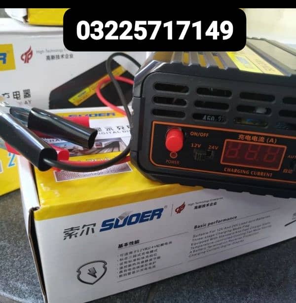 24v Battery Charger 10A 20A Original Suoer Company 12v 24v  Automatic 0