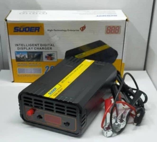 24v Battery Charger 10A 20A Original Suoer Company 12v 24v  Automatic 1