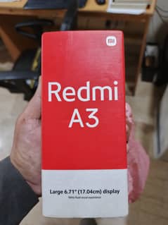 Redmi A3 in good condition for sale