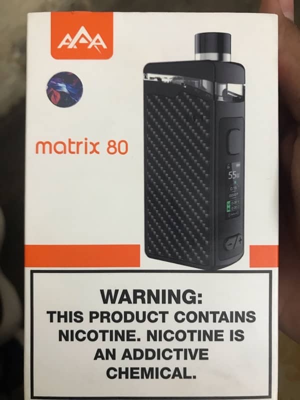 matrix  vape for sale 80 w 0