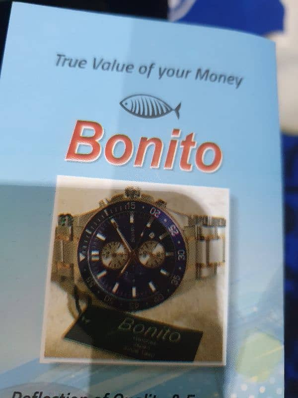 bonito japan brand new watch 2