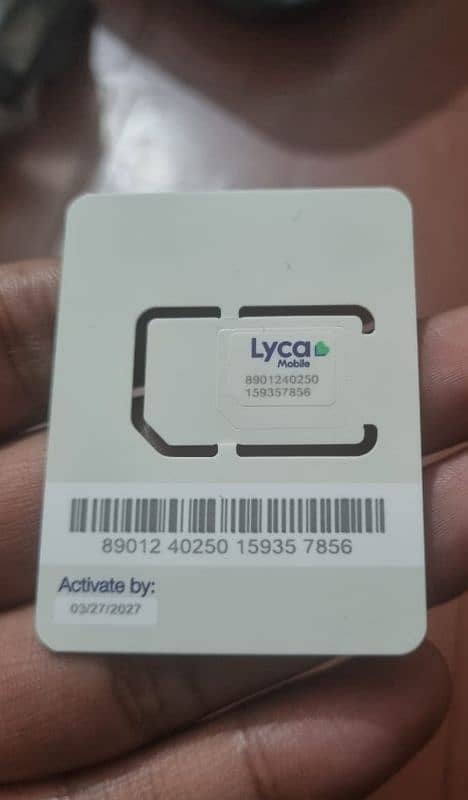 INTERNATIONAL USA PHYSICAL ((SIM)) CARD AVAILABLE 03197176416 2