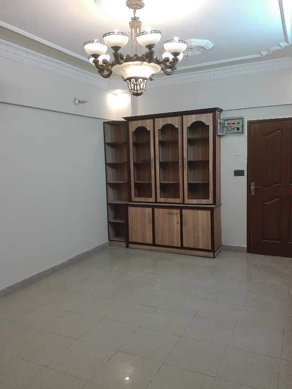 three bed dd well maintained farhan dream land apartment for rent in johar 6