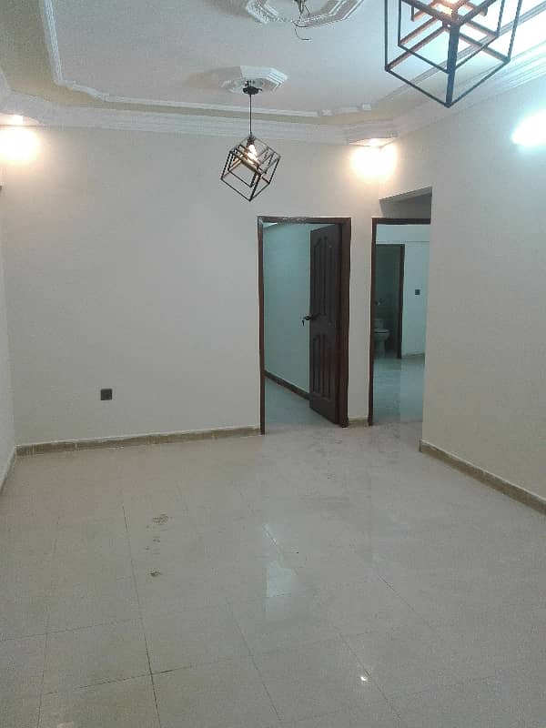 three bed dd well maintained farhan dream land apartment for rent in johar 7