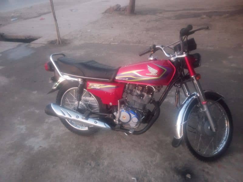 Honda 125 17 model attock number 0