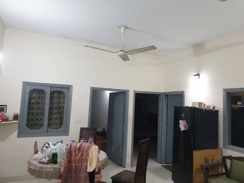 two bed dd on 240 with roof for rent in johar 8