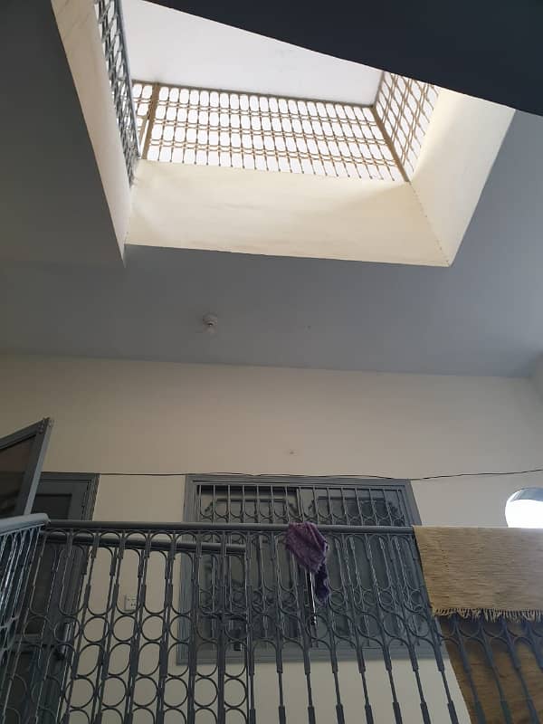 two bed dd on 240 with roof for rent in johar 13