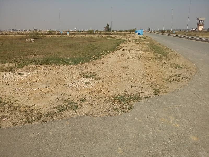 Back Of Main 150ft wide Road At Corner Fine Location 1 Kanal Plot For Sale 0