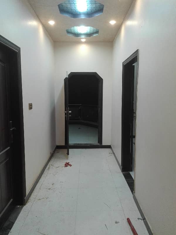 brand new four bed dd 1st floor portion for rent in johar 6