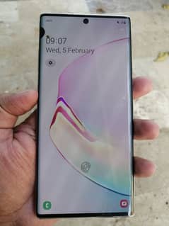 Galaxy note 10 plus 5g 12/256 dual sim pta WhatsApp 03137165434