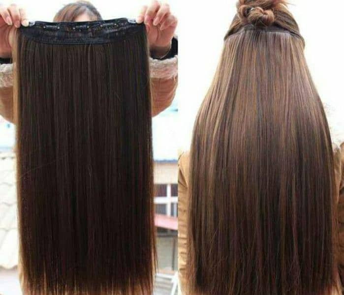 Hair Extension l Girl's Hair l Fiber l Free Delivery l 0323-4536375 7