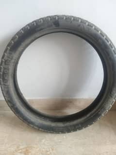 150 tyre back and dt trail front tyre