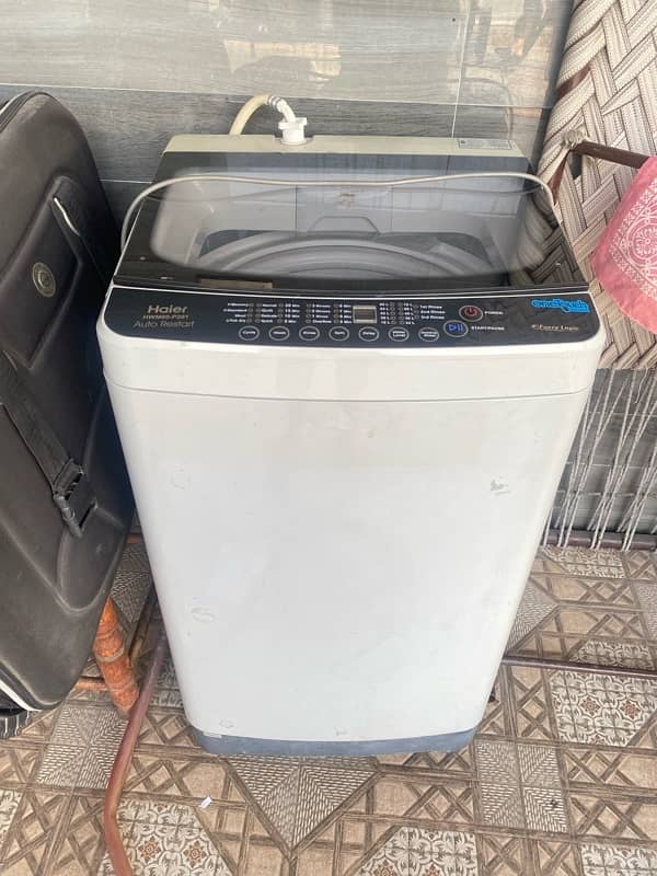 *Haier 8.5KG Fully Automatic Washing Machine – Efficient & Reliable* 1