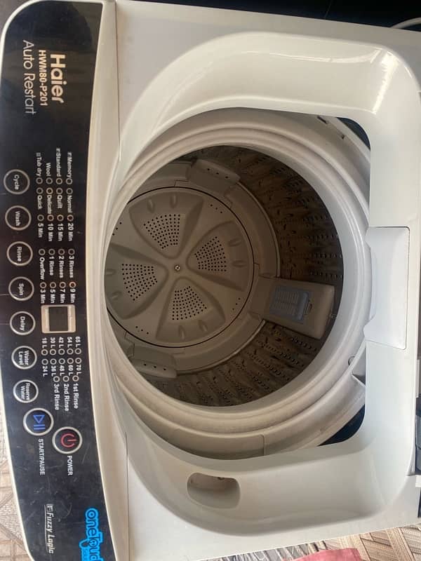 *Haier 8.5KG Fully Automatic Washing Machine – Efficient & Reliable* 2