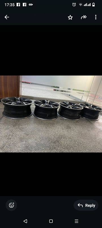 Toyota corolla GLI (15 Inches) 5 Nuts 7