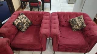 7- Seater Velvet Sofa Set