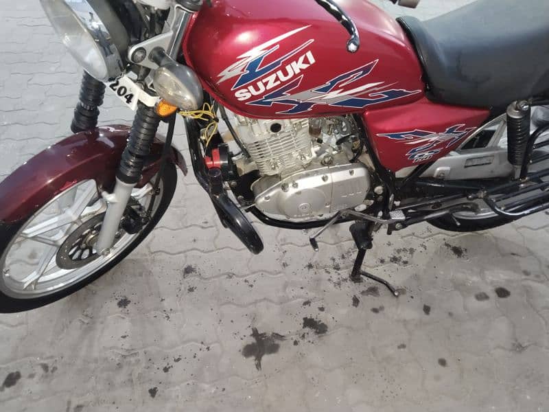 Suzuki Gs150 SE 2021 model Islamabad number 6