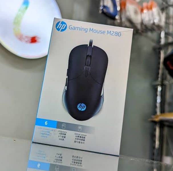 HP Mechanical kyebord &  HP Gaming mouse Original 6