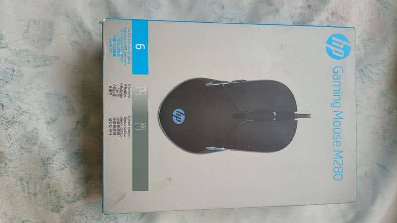 HP Mechanical kyebord &  HP Gaming mouse Original 9