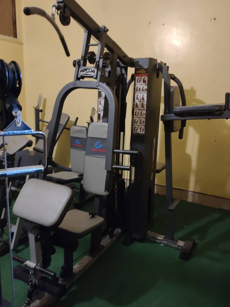 Multi Gym Station | Dual Smith machine | Functional trainer| 4