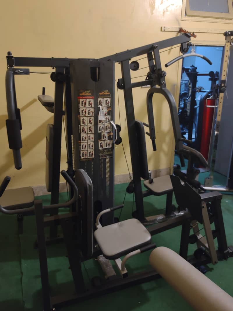 Multi Gym Station | Dual Smith machine | Functional trainer| 7