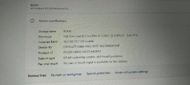 HP ProBook 830 G8 i5 1135G 11th genaration 4