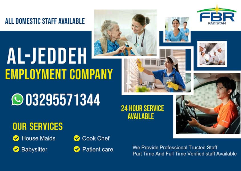 Provide Maid , Driver, Helper, Couples, Patient Care, Cook Available 0