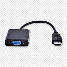 Two Laptop to Multimedia Connectors, and One USB Type-C to VGA adapte