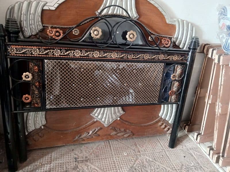 Iron bed available 1