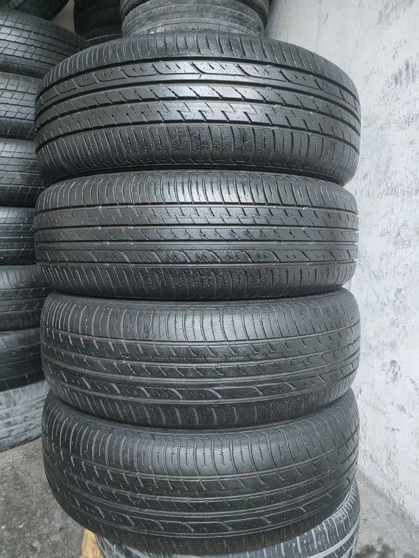 185/65R15 Honda City 70% Condition 4 Tyres Ka Set 0