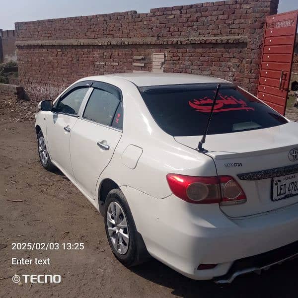 Toyota Corolla XLI 2009 6