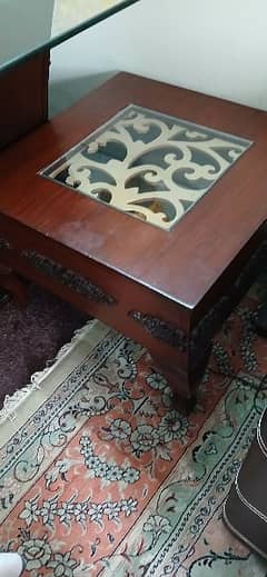 1 center table, 2 side tables for sale