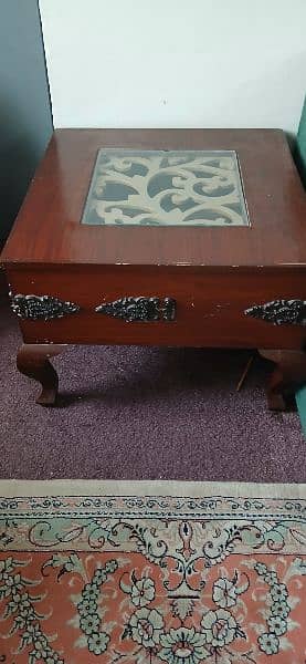 1 center table, 2 side tables for sale 1