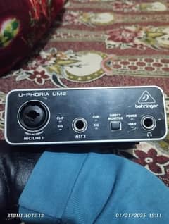 Behringer U-PHORIA Audio interface