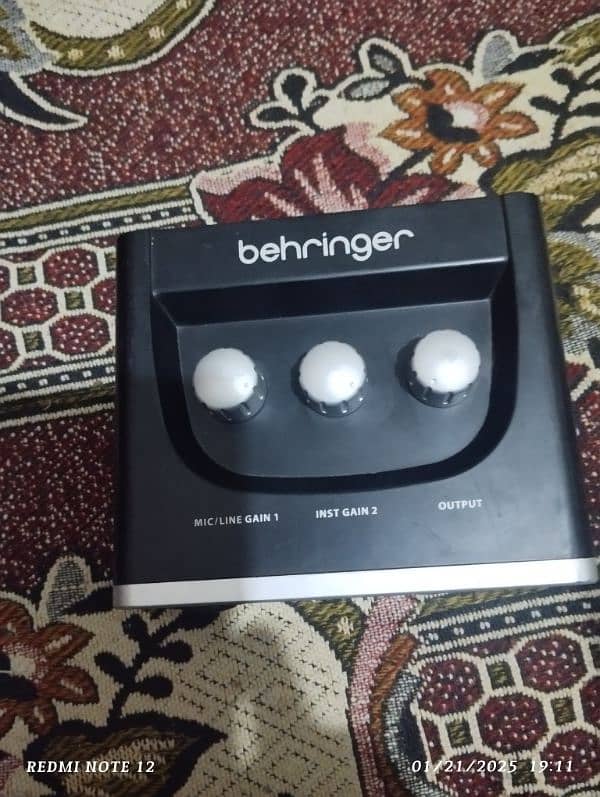 Behringer U-PHORIA Audio interface 2