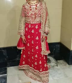 Bridal Lehanga for wedding barat