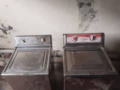 steel body washing machine and dryer 100% okay